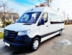 Микроавтобус на свадьбу трансфер Mercedes Sprinter 12 мест белый заказать код 291