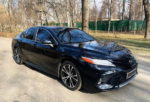 Toyota Camry V70 черная 2018 аренда авто код 149