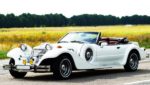 Ретро кабриолет белый Mitsuoka Dore 1993 год аренда прокат код 239