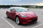 Авто на весілля зйомки електрокар Tesla Model 3 75D прокат оренда код 252