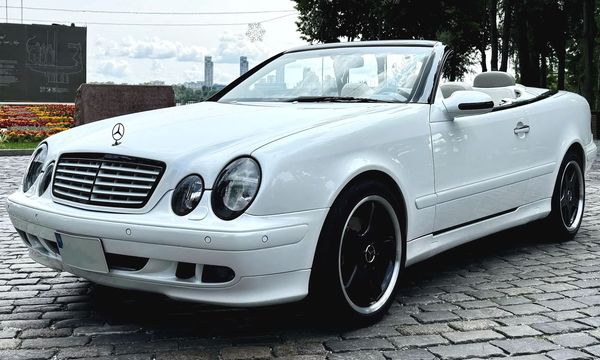 Mercedes W208 clk кабриолет на прокат в киеве