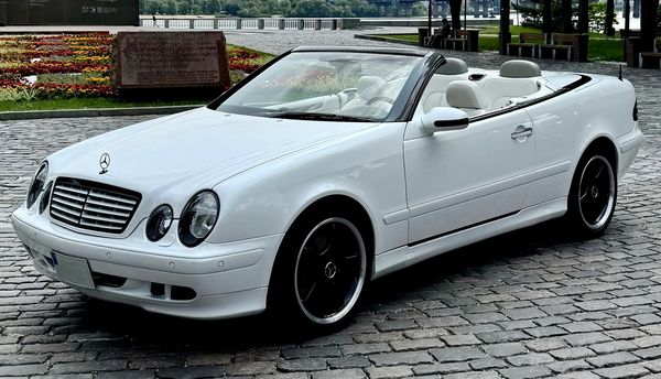 Mercedes W208 clk кабриолет на прокат в киеве