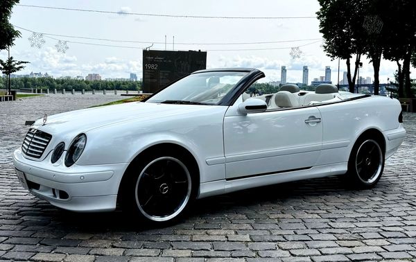 Mercedes W208 clk кабриолет на прокат в киеве