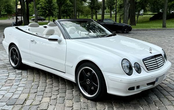 Mercedes W208 clk кабриолет на прокат в киеве