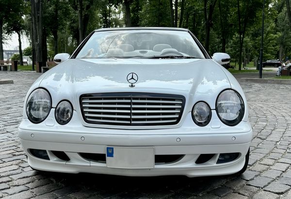 Mercedes W208 clk кабриолет на прокат в киеве