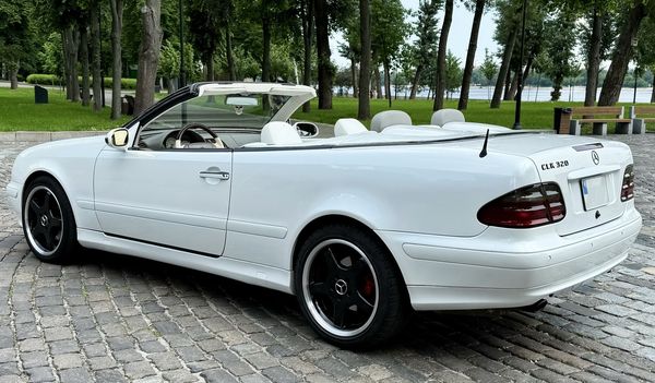 Mercedes W208 clk кабриолет на прокат в киеве