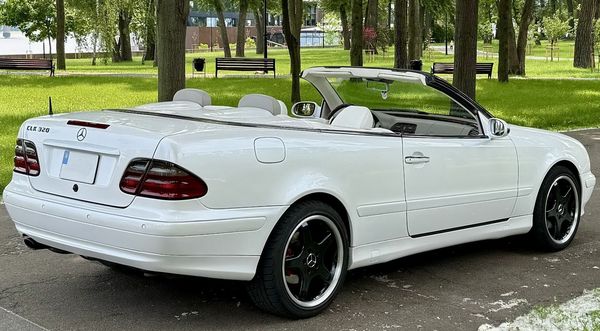 Mercedes W208 clk кабриолет на прокат в киеве