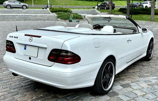 Mercedes W208 clk кабриолет на прокат в киеве