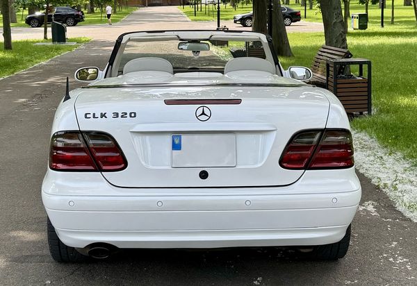 Mercedes W208 clk кабриолет на прокат в киеве