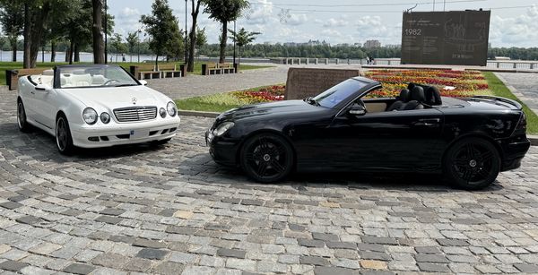 Mercedes W208 clk кабриолет на прокат в киеве