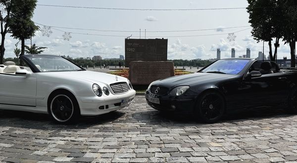 Оренда кабріолета Mercedes W208 clk в Києві