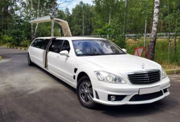 Mercedes W221 S63 білий прокат оренда на весілля