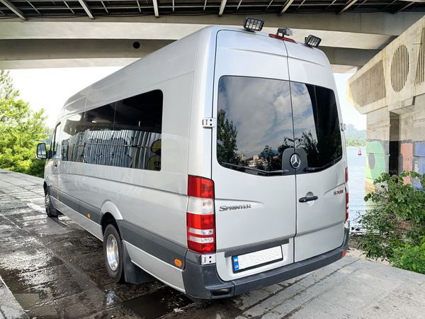 Mercedes Sprinter VIP серебро прокат аренда