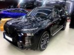 BMW X7 40D 2024 черный аренда прокат внедорожника код 182