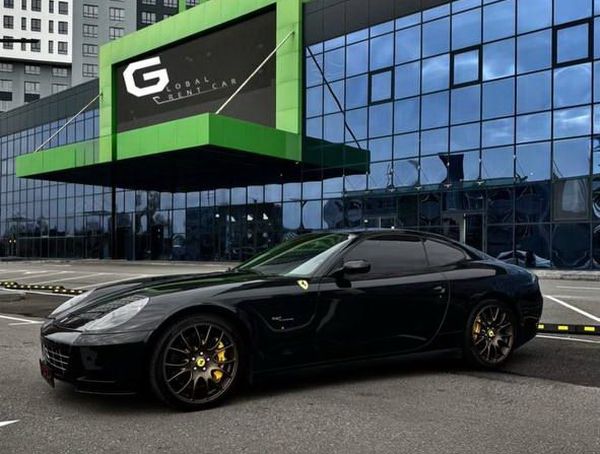 Ferrari 612 черная для фотосессии съемки аренда