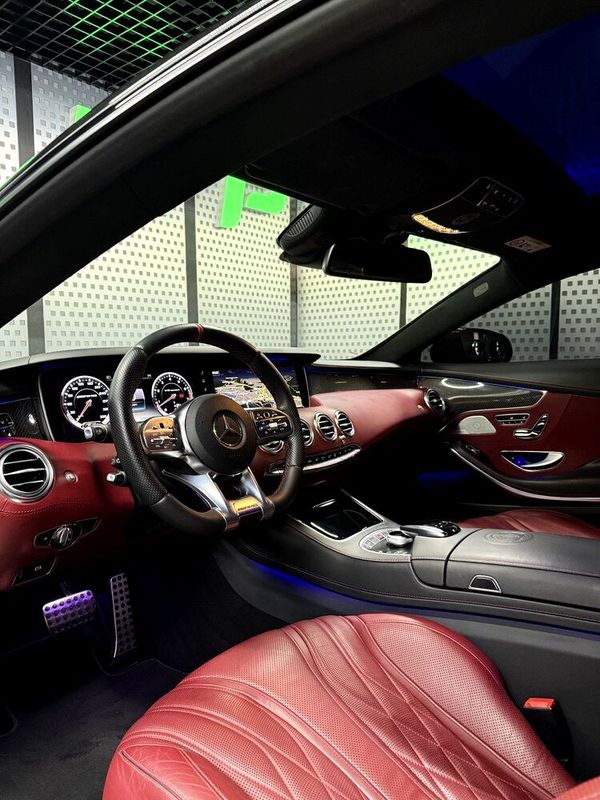 Прокат Mercedes-Benz S63 Coupe черный