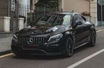 Прокат Мерседес без водителя Mercedes Benz C 63 AMG Сoupe черный код 345