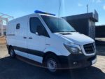 Прокат микроавтобуса Mercedes Sprinter белый бронированный с водителем без водителя код 402