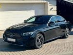 Авто бизнес класса Mercedes W213 E220d черный HIBRYD аренда прокат код 344