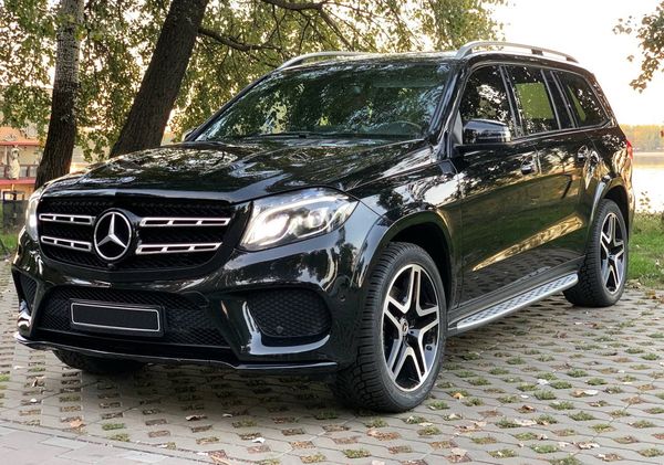 Внедорожник Mercedes GLS 350 аренда заказать на свадьбу