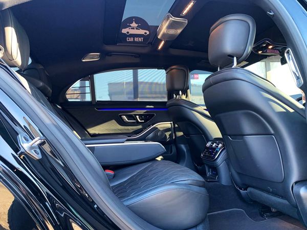 Vip Mercedes-Benz S580 AMG S63 W223 аренда с водителем прокат без водителя 
