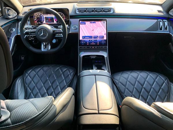 Vip Mercedes-Benz S580 AMG S63 W223 аренда с водителем прокат без водителя 