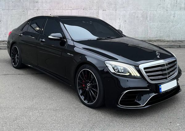 Mercedes-Benz S63 AMG 4MATIC W222 Restyling с водителем без водителя прокат аренда