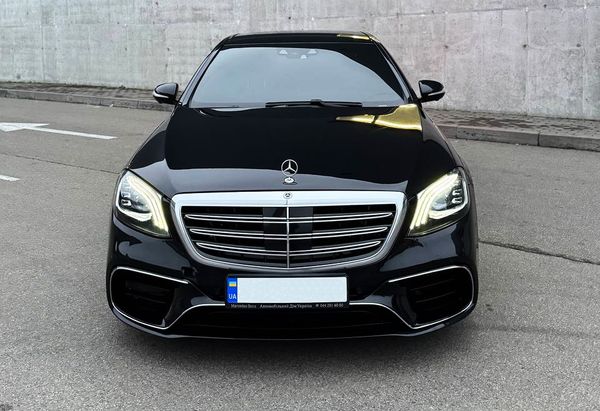 Mercedes-Benz S63 AMG 4MATIC W222 Restyling с водителем без водителя прокат аренда