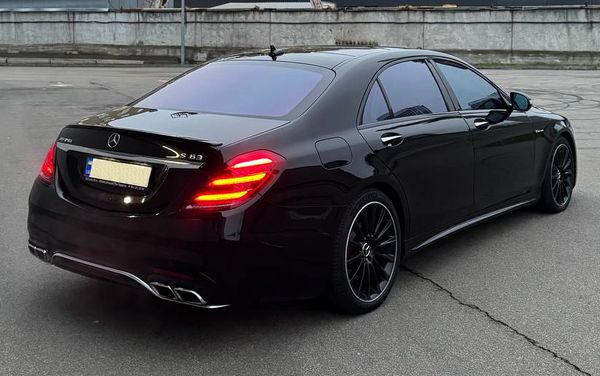 Mercedes-Benz S63 AMG 4MATIC W222 Restyling с водителем без водителя прокат аренда