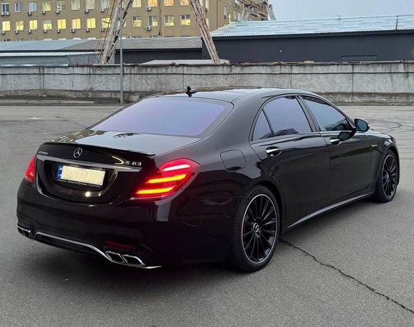 Mercedes-Benz S63 AMG 4MATIC W222 Restyling с водителем без водителя прокат аренда