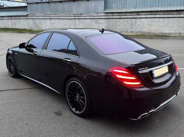 Mercedes-Benz S63 AMG 4MATIC W222 Restyling с водителем без водителя прокат аренда