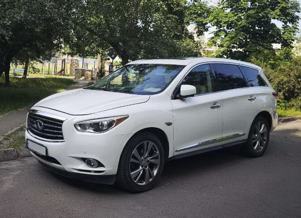 Внедорожник на свадьбу Infiniti GX60 белая аренда