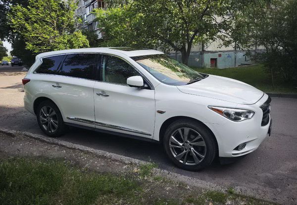 Внедорожник на свадьбу Infiniti GX60 белая аренда