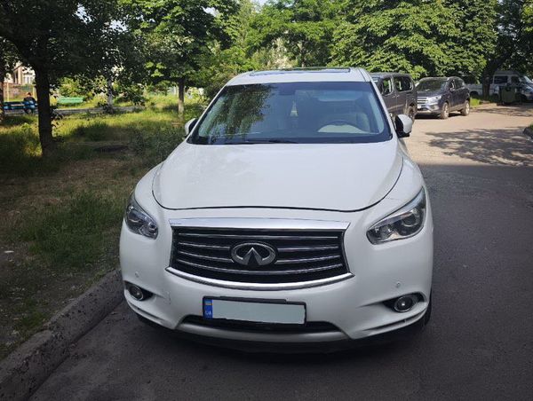 Внедорожник на свадьбу Infiniti GX60 белая аренда