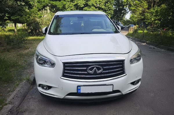 Внедорожник на свадьбу Infiniti GX60 белая аренда