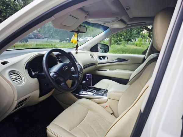 Внедорожник на свадьбу Infiniti GX60 белая аренда