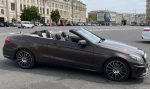 Кабриолет Mercedes E350 BLUETEC на свадьбу съемки код 407