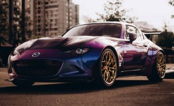 Mazda Miata ND кабріолет з водієм на зйомки фотосесію 