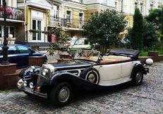 Ретро кабриолет Mercedes 540 Borman аренда 