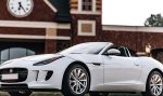 Прокат Jaguar F-Type кабріолет білий без водія в Києві код 441