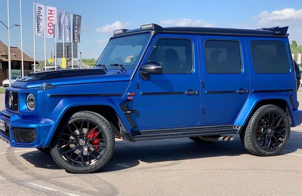 Mercedes-Benz G800 Brabus «Кубик» синий — аренда с водителем и без в Киеве Mercedes-Benz G800 Brabus «Кубик» синий — аренда с водителем и без в Киеве